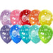#60 NUMBERS-ALL-OVER 12" TRENDY ASST 50/B