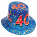 Happy 40th Birthday Blue High Hat