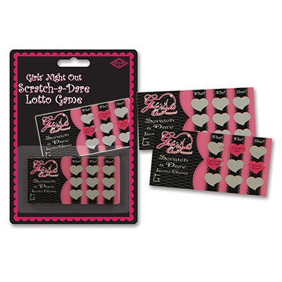 Girls' Night Out Scratch-a-Dare Lotto Game