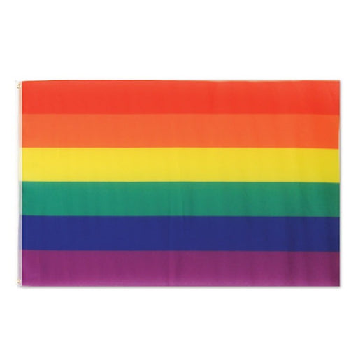Rainbow Flag with 2 Grommets, 1 Pack