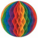 12-Inch Rainbow Tissue Ball Decoration