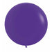 Sempertex Violet Purple 24-Inch Latex Balloons, 10 Count