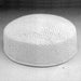 Large White Pillbox Hat Frame