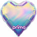Prima Primadescent 10-Inch Heart Foil Balloons, 6-Pack
