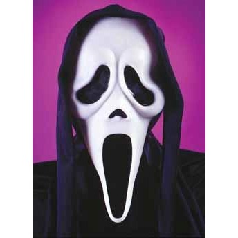 Scream Ghost Mask with Shroud