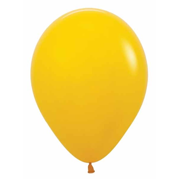 Sempertex Honey Yellow 11-Inch Latex Balloons, 50 Count