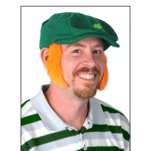 Favoris de costume orange style « favoris à la mutton », 11,4 cm