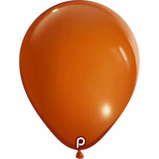 Prima Pumpkin Orange 11-Inch Round Latex Balloons, 100 Count