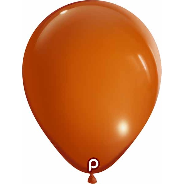 Prima Pumpkin 18-Inch Round Latex Balloons, 25 Count