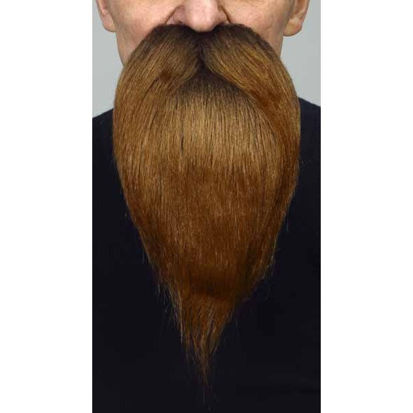 Medium Brown Costume Beard, 14.5 x 27 cm