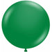 TUFTEX 36" Crystal Emerald Green Latex Balloons, 2 Pack