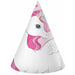 Unicorn Rainbow Paper Party Hats, 6 Pack