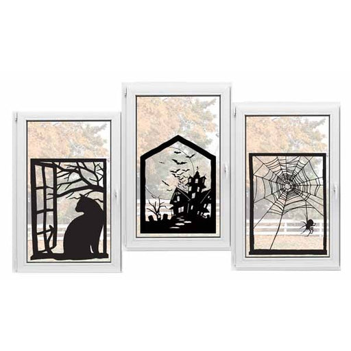 Autocollant silhouette d'Halloween
