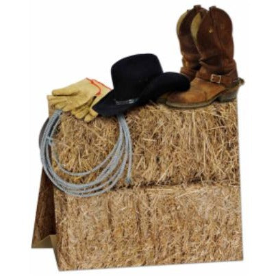 11-Inch 3D Western Centerpiece