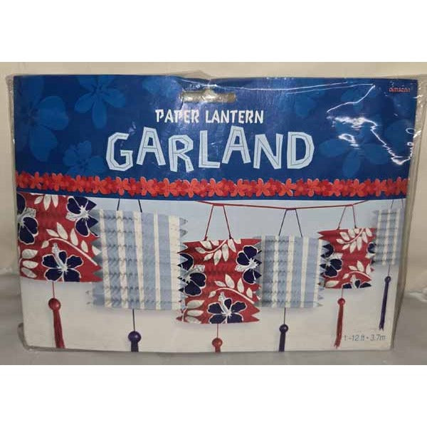 Surf & Turf Paper Lantern Garland
