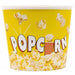 Solid Yellow Popcorn Bucket, 2.2 L