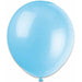 Trico Light Blue 12-Inch Latex Balloons, 100 Pack
