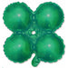 12-Inch Green Quad Arch Foil Balloon