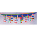 International Flag Ceiling Decoration, 1 Pack