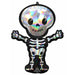 34 Inch Iridescent Skeleton Foil Balloon