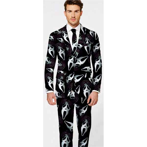 Suitmeister Ghost Face Men's Suit, Large