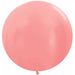 Metallic Rose Gold 24-Inch Latex Balloons, 10 Pack