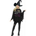 Party Witch Costume Poncho, One Size 4 to 14