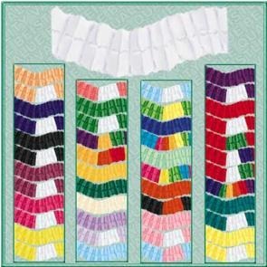 12' LEAF GARLAND TURQUOISE 1/PKG
