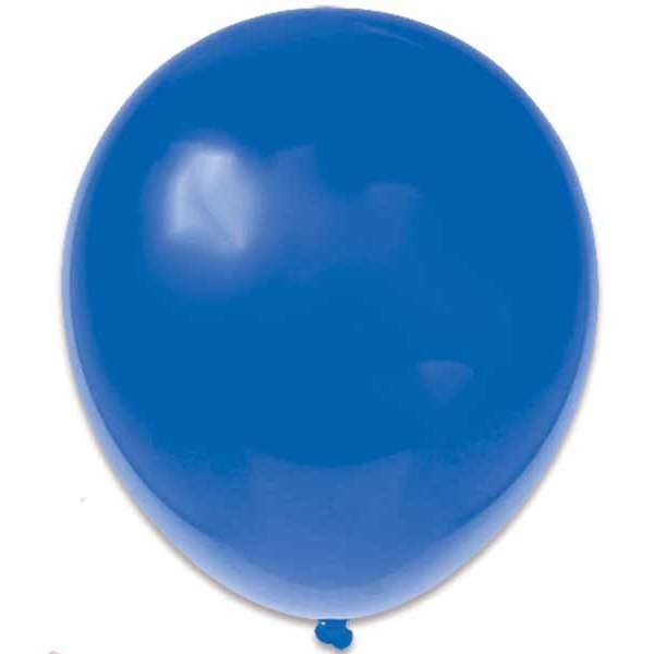 Trico Royal Blue 12-Inch Latex Balloons, 100 Pack