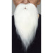 Large White Costume Beard, 14.5 x 27 cm