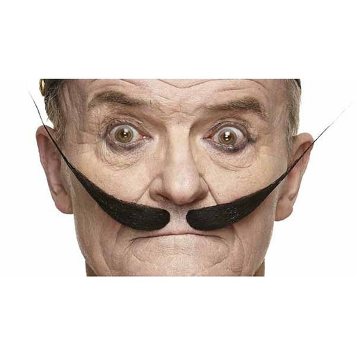 Oversized Black Costume Moustache, 24 x 9.5 cm