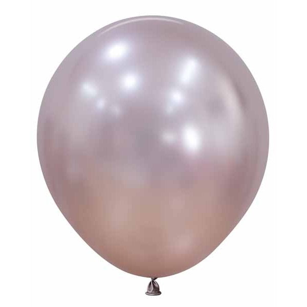 Sempertex Silk Pink Blossom 18" Latex Balloons, 25 Count