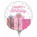 Pastel Happy Birthday 9-Inch Round Foil Balloon