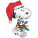 Peanuts Santa Snoopy 34-Inch Shaped Foil Balloon
