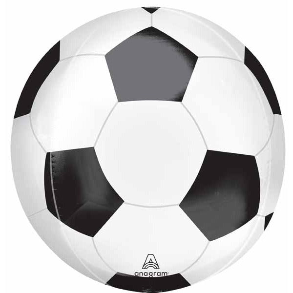 16-Inch Soccer Ball Orbz Foil Balloon
