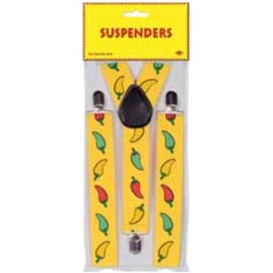 Chili Pepper Suspenders