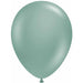 TUFTEX 17-Inch Willow Green Latex Balloons, 50 Count