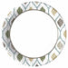 Boho Cells 9-Inch Paper Plates, 8 Pack