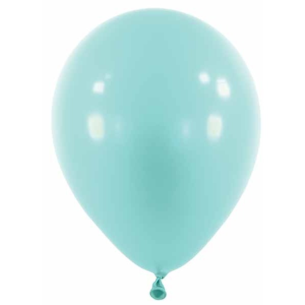 Anagram Caribbean Blue 18 Inch Latex Balloons, 50 Count