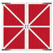 BARN DOOR PROPS 32½"X5'4" (2/PK)