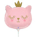 Cat Princess 14-Inch Mini Shape Foil Balloon