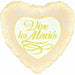 36-Inch Vive les Mariés Foil Wedding Balloon