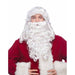 Santa Wig and Beard Set with Mesh Scalp