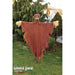 60-Inch Brown Ghost Face Scarecrow Halloween Decoration