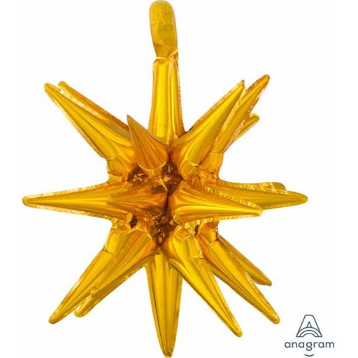 Gold Magic Star Foil Balloon, 20 Inch