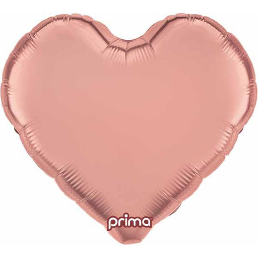 PRIMA ROSE GOLD 32" HEART FOIL 1/PK