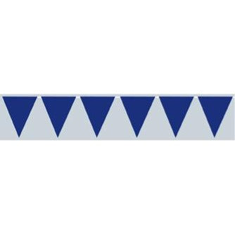 Blue Pennant Banner, 11 Inches x 12 Feet