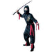 Kids' Black Ninja Costume, Small 4-6