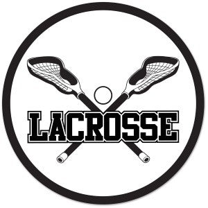 10-Inch Double-Sided Lacrosse Cutout