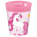 PARTY REUSE CUP 9OZ 4/PK UNICORN RAINBOW